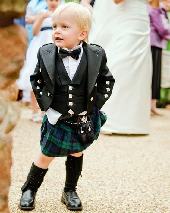 Boy's Royal Stewart Tartan Kilt — The Scottish and Irish Store