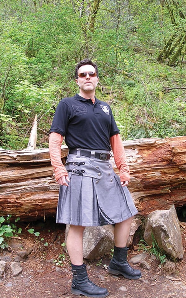 Winter Grey Sweat Modern Kilt - Scotland Kilt